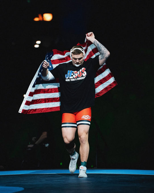 JESUS (MORE THAN A CONQUEROR) T-SHIRT