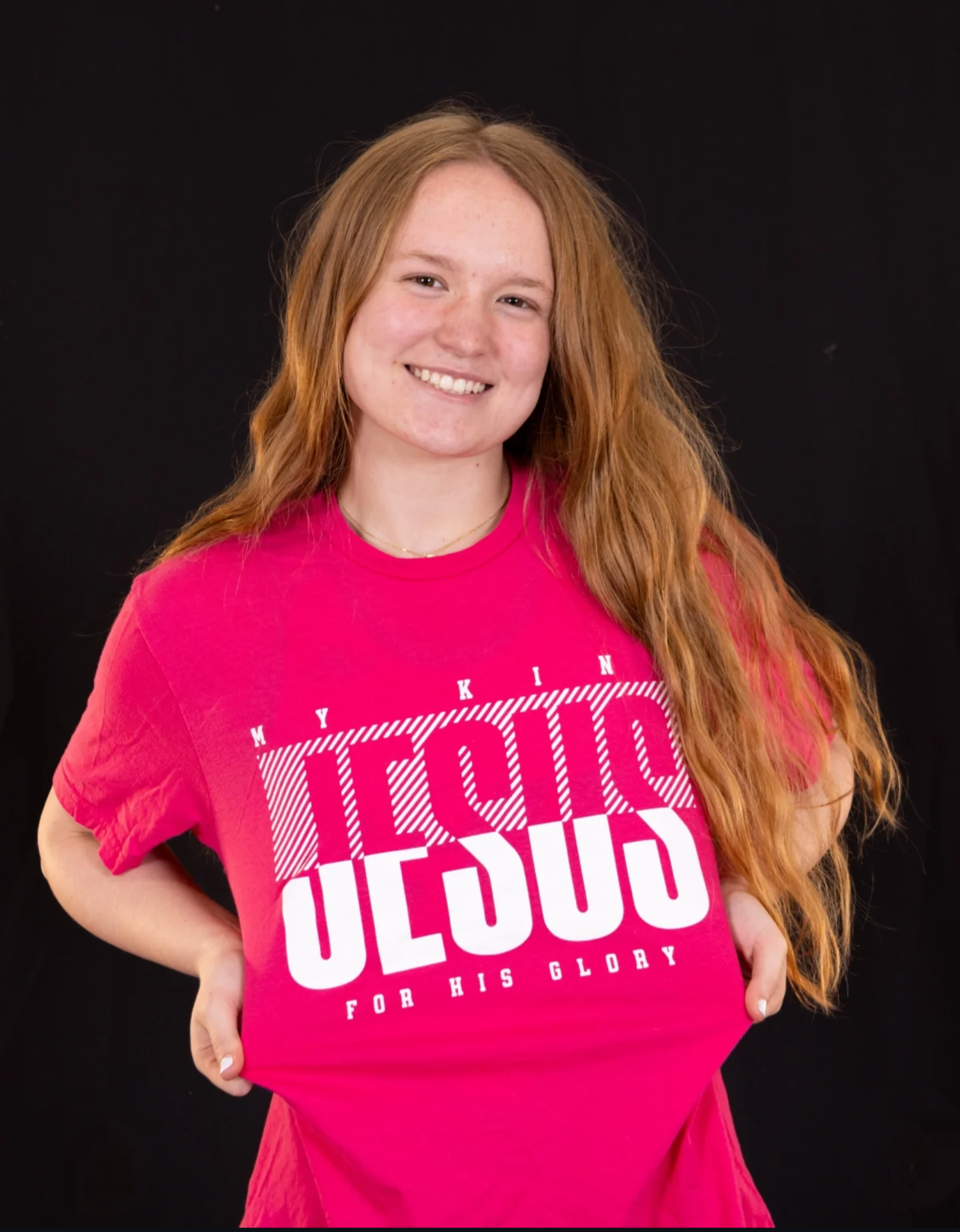 JESUS-My King His Glory Pink