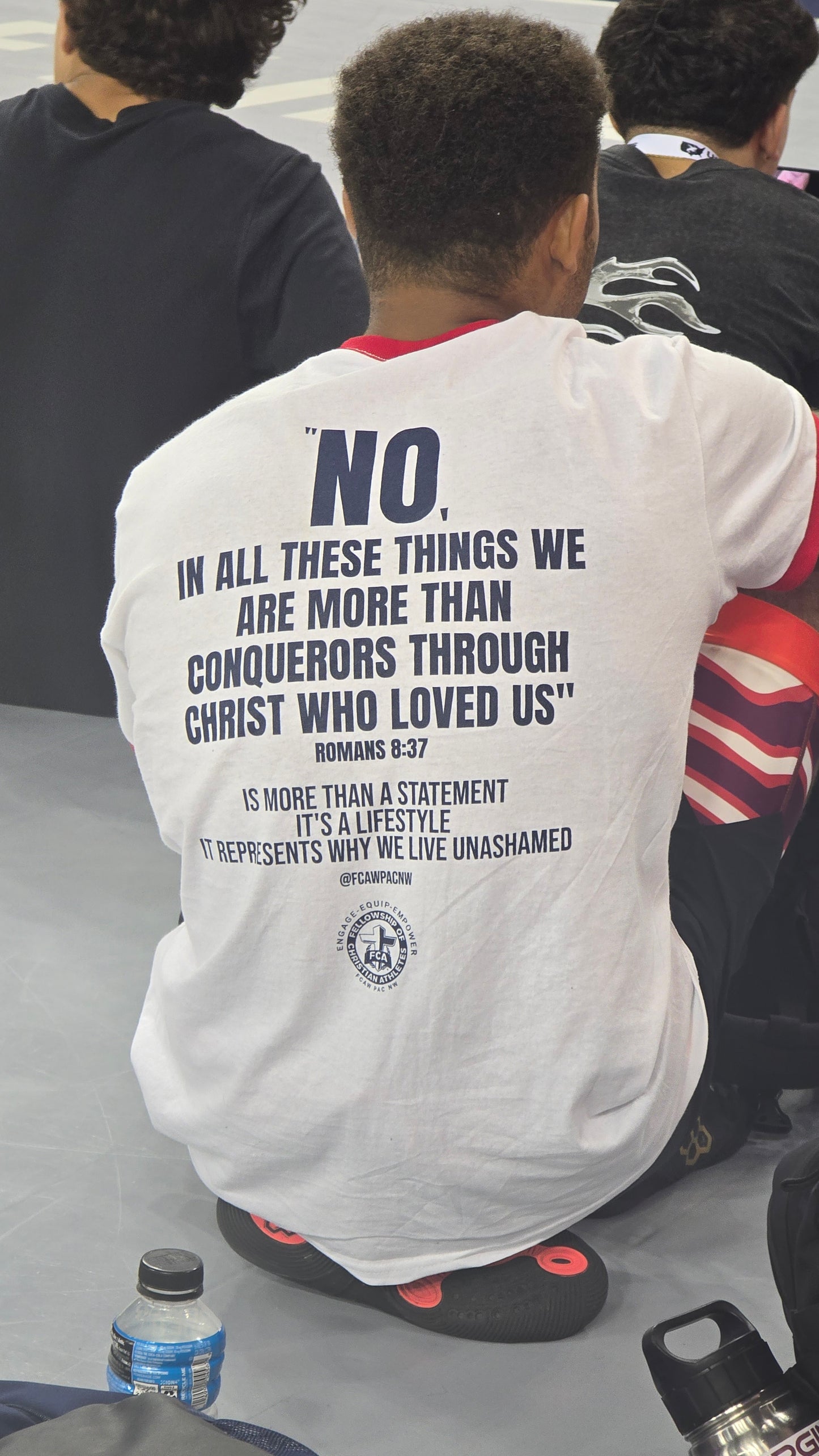 Jesus Red and White Ringer T-shirt