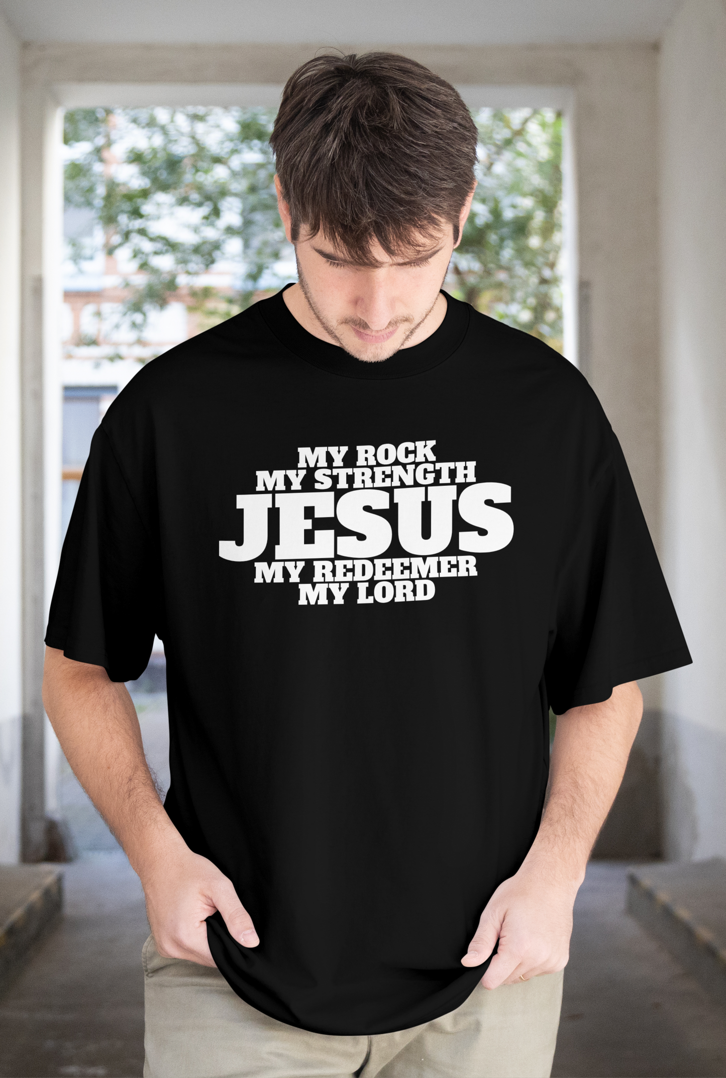 JESUS "My Rock" T