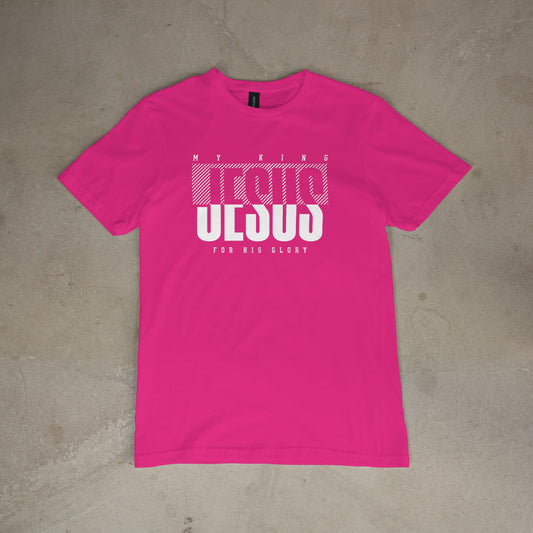 JESUS-My King His Glory Pink